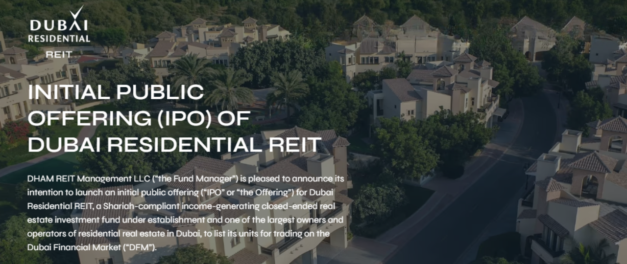 Dubai Holding’s Residential REIT IPO and the Dawn of Tokenized Real Estate Investing